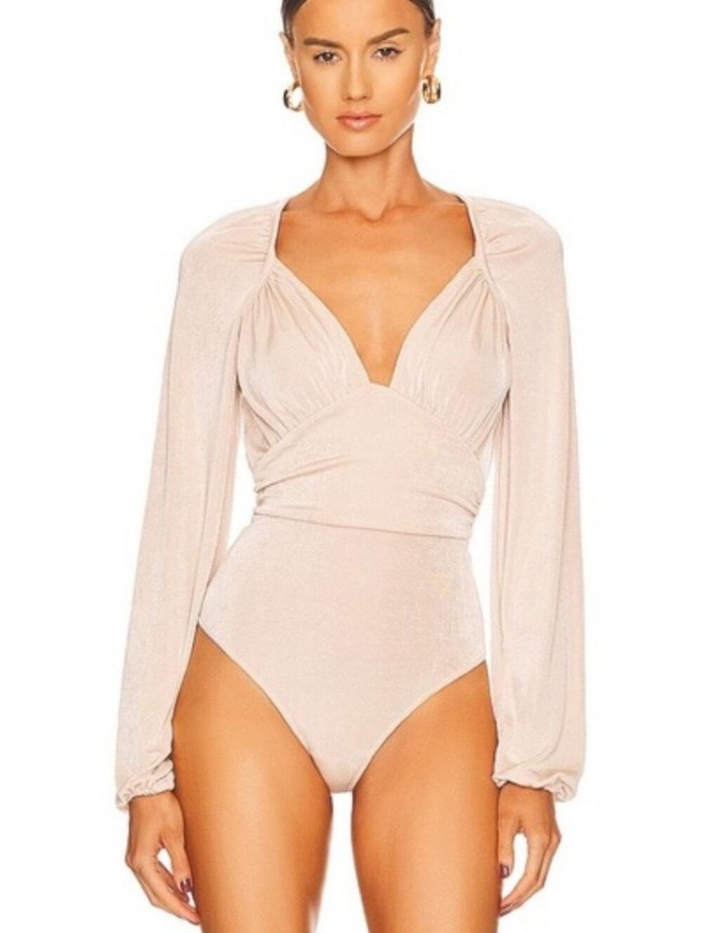 Free People In Your Arms Bodysuit In Blossom Pearl Size Medium